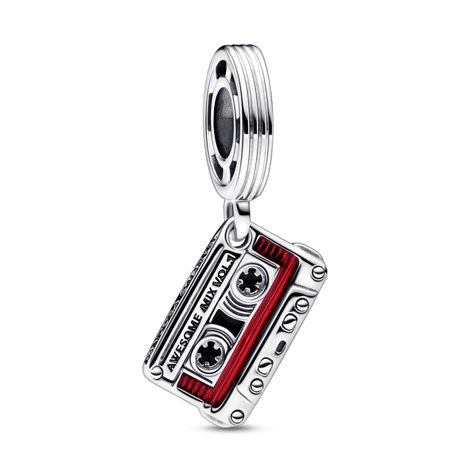Marvel Guardians of the Galaxy Cassette Tape Dangle Charm - Pandora Lietuva