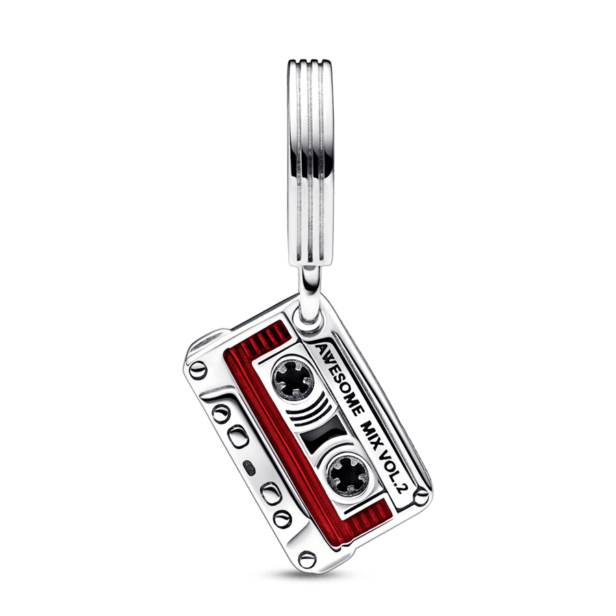 Marvel Guardians of the Galaxy Cassette Tape Dangle Charm - Pandora Lietuva