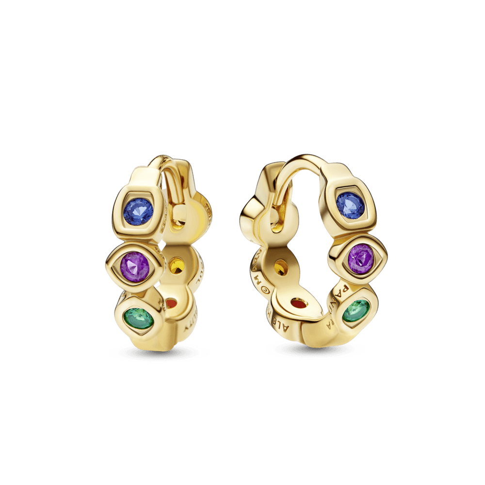 Marvel The Avengers Infinity Stones Hoop Earrings auskarai - Pandora Lietuva