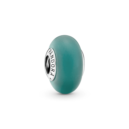 Matinės žalios spalvos Murano stiklo karoliukas - Pandora LT