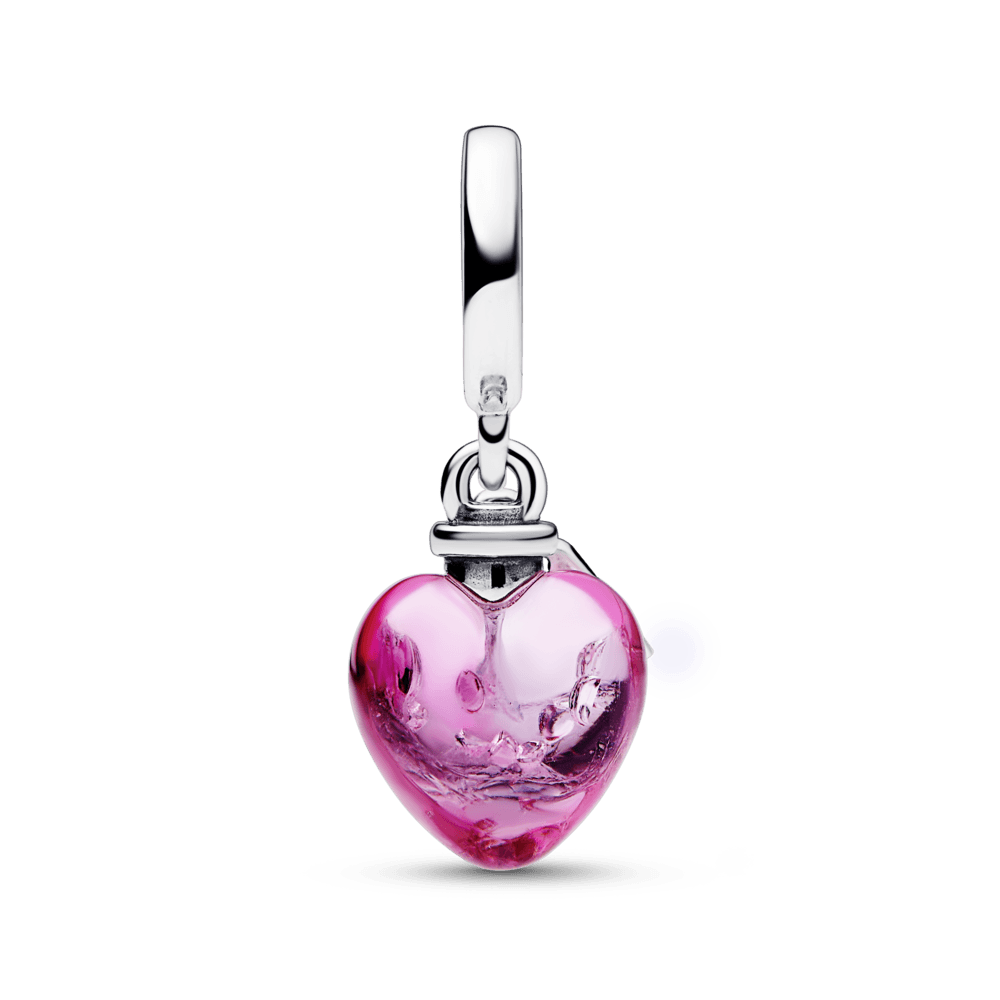 Meilės eliksyras Murano stiklo širdelės pakabukas - Pandora LT