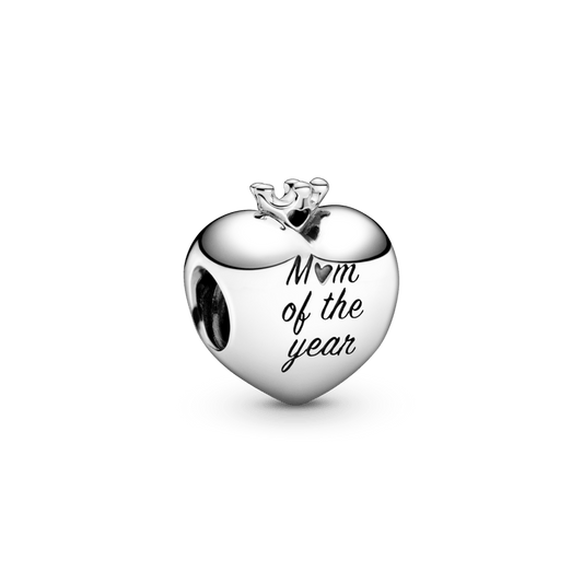 Metų mamytės širdies karoliukas - Pandora LT