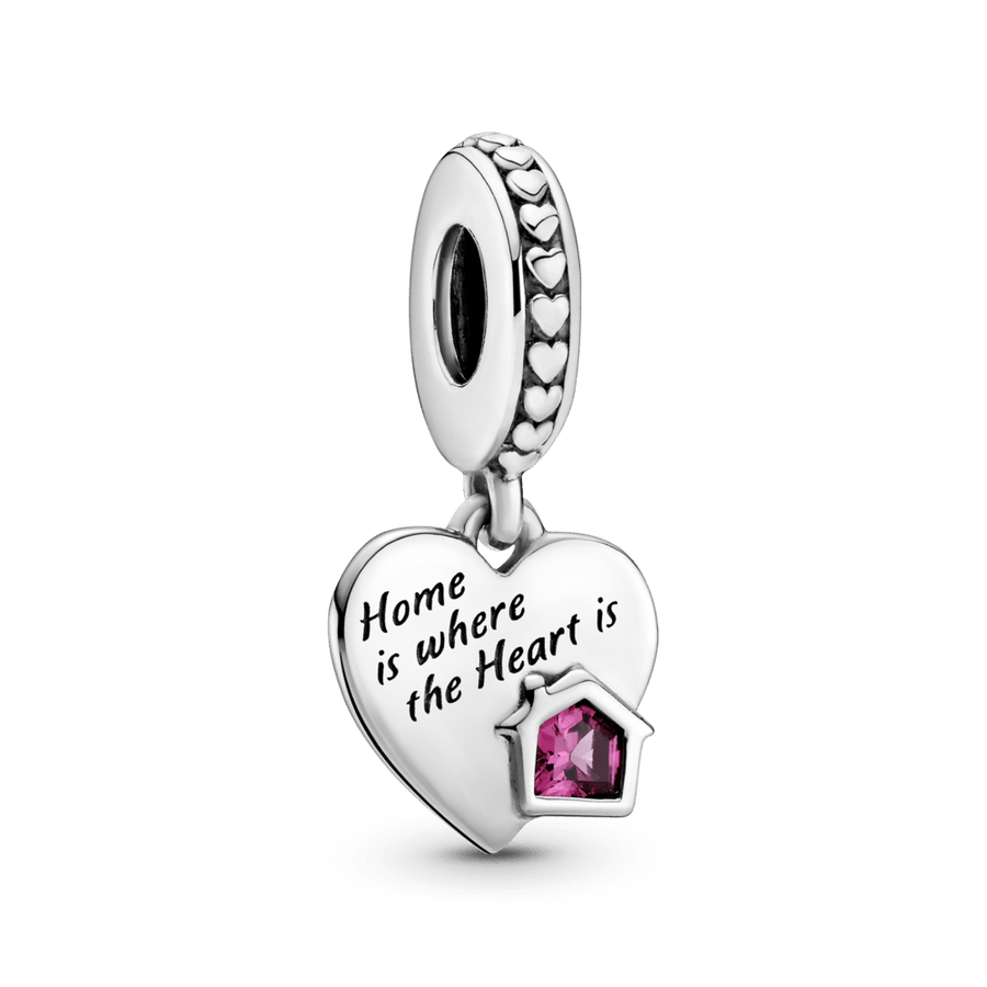 Myliu Savo Namus širdelės formos kabantis karoliukas - Pandora Lietuva