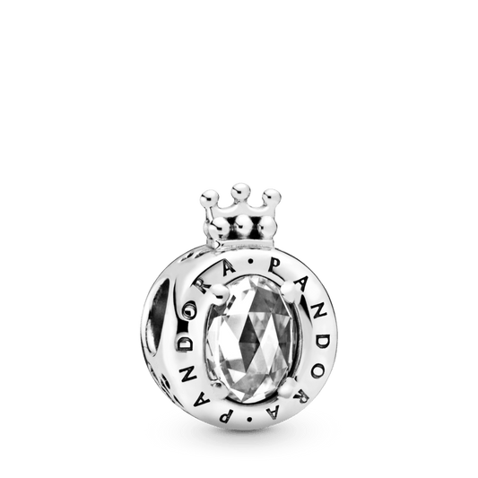 O formos karūna su skaidriu kristalu - Pandora Lietuva