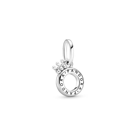 „O“ formos Pandora pakabukas, dekoruotas karūnėle - Pandora LT