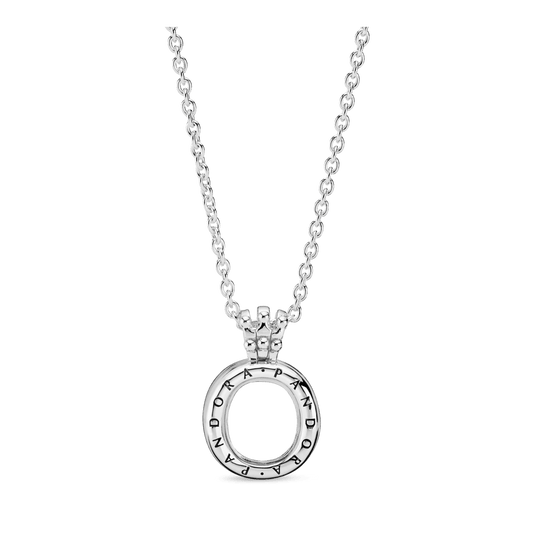 Pandora atidaromas medalionas su O formos karūna - Pandora Lietuva