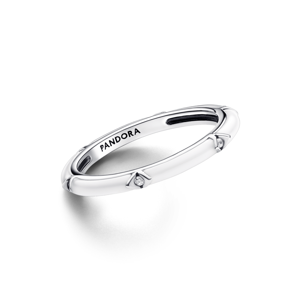 Pandora ME akmenėliais ir emaliu dekoruotas žiedas - Pandora Lietuva