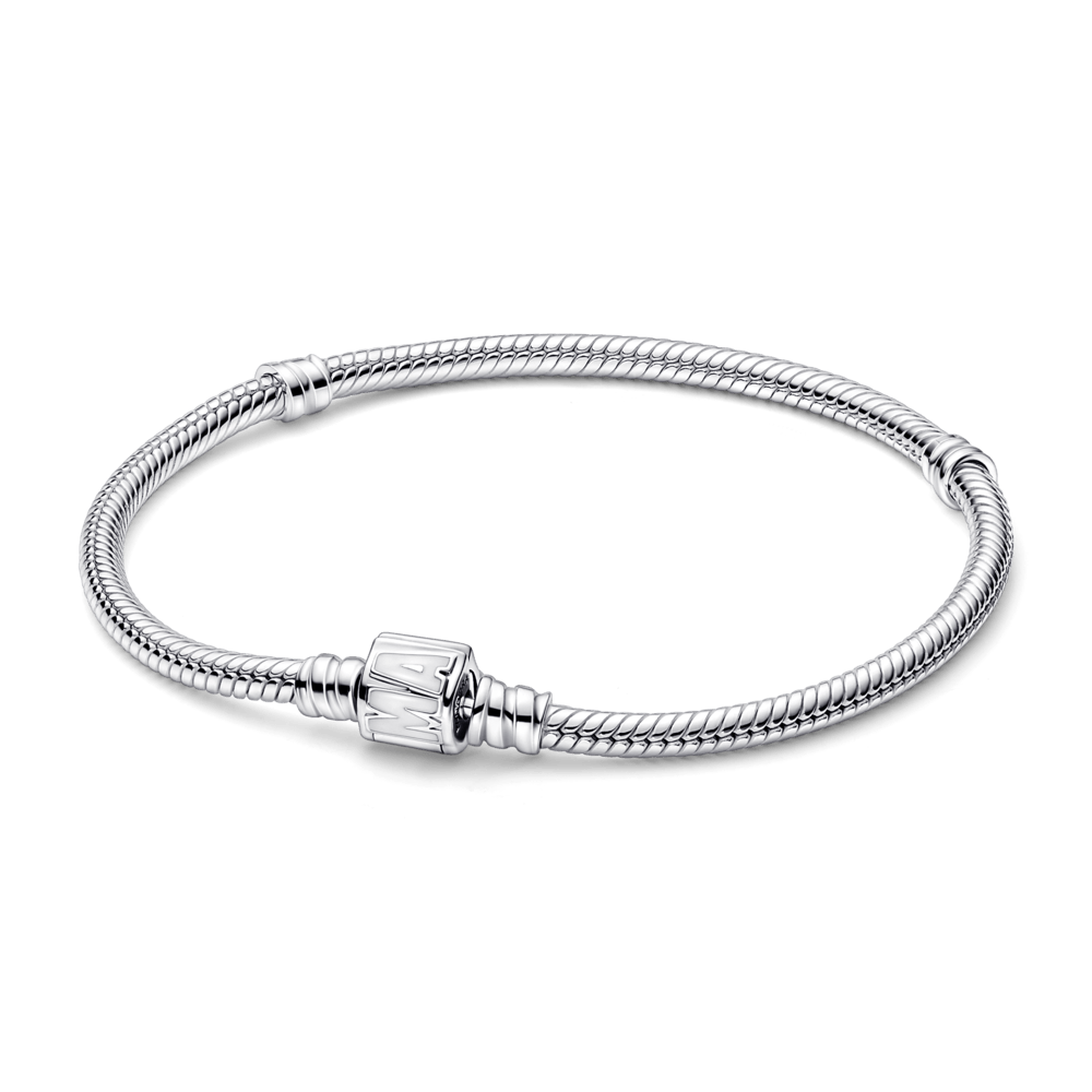 Pandora Moments Marvel Logo Clasp Snake Chain Bracelet apyrankė - Pandora Lietuva