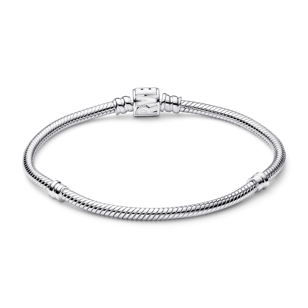 Pandora Moments Marvel Logo Clasp Snake Chain Bracelet apyrankė - Pandora Lietuva