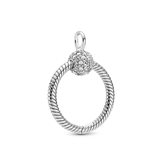 Pandora Moments Mažas Pavé O Pakabukas - Pandora Lietuva