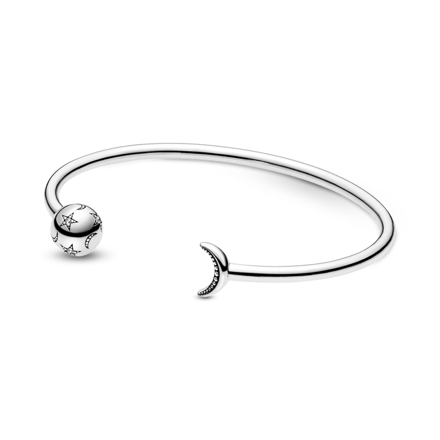 Pandora Moments Mėnulio ir Žvaigdžių atvira apyrankė - Pandora Lietuva