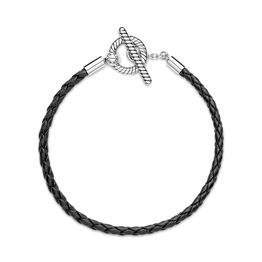 Pandora Moments Pinta odinė T formos apyrankė - Pandora Lietuva