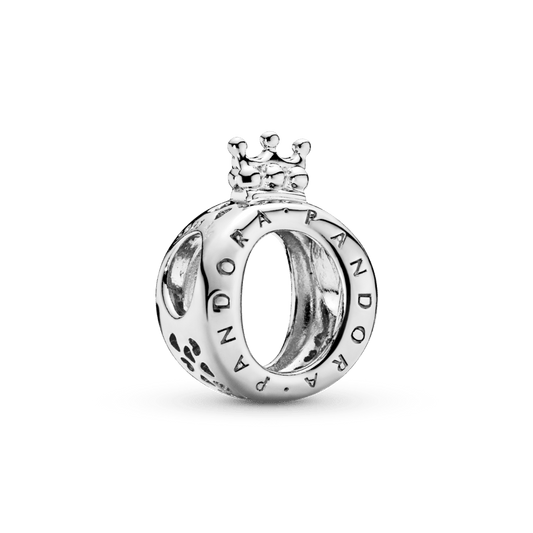 Pandora raidė O su karūna - Pandora Lietuva