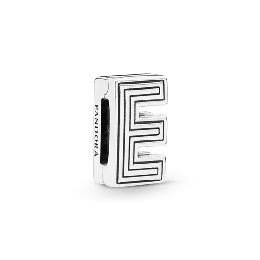 Pandora Reflexions karoliukas E raidė - Pandora Lietuva