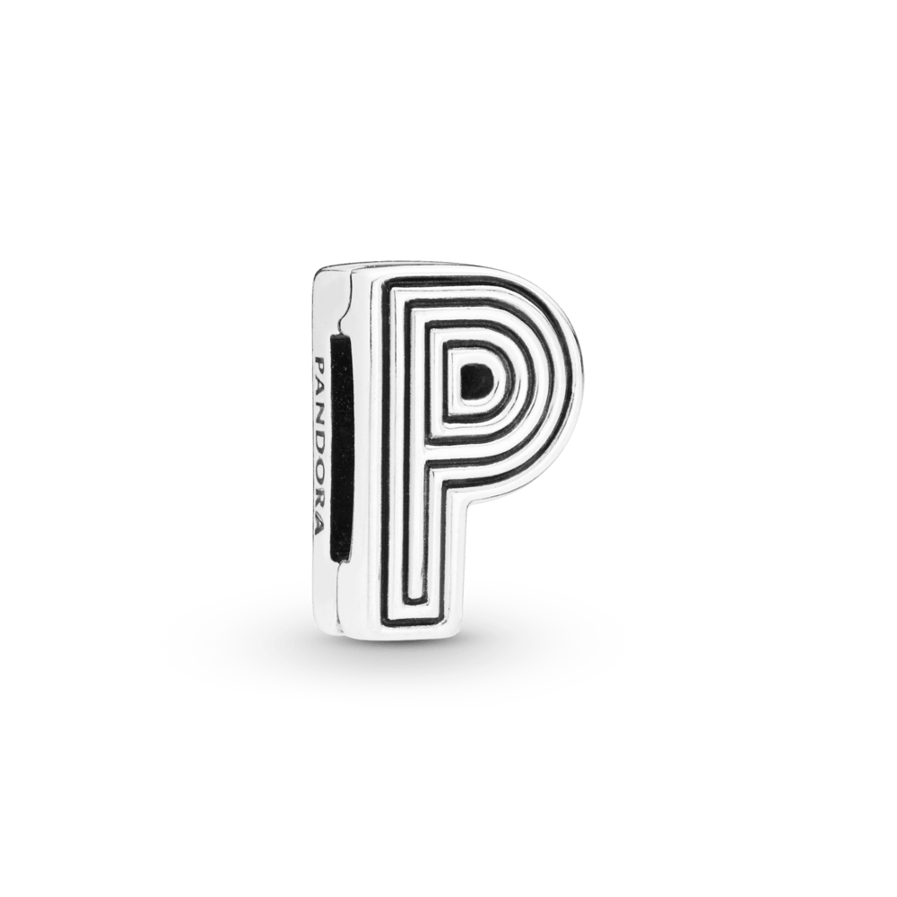 Pandora Reflexions karoliukas P raidė - Pandora Lietuva