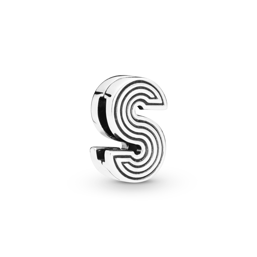 Pandora Reflexions karoliukas S raidė - Pandora Lietuva