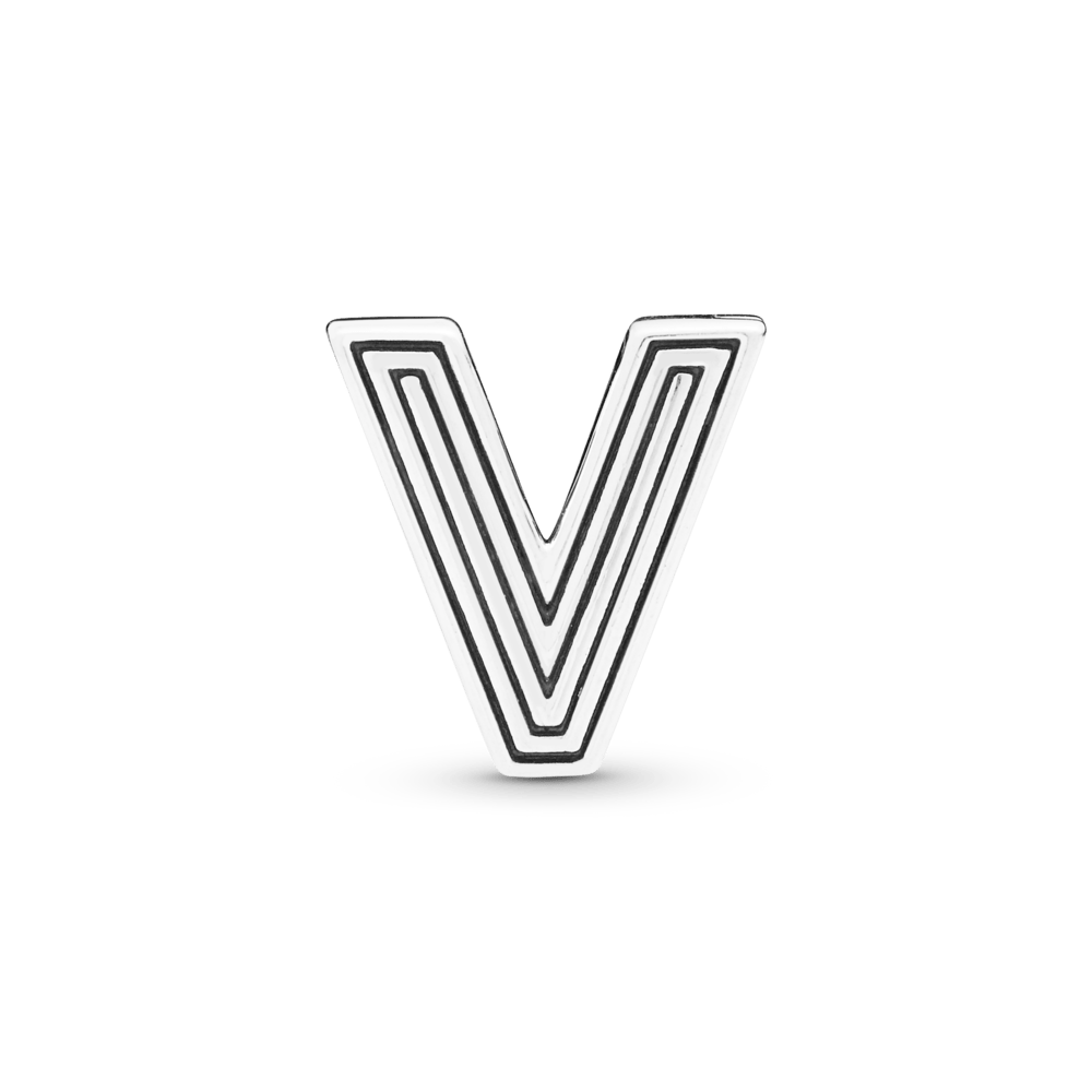 Pandora Reflexions karoliukas V raidė - Pandora Lietuva