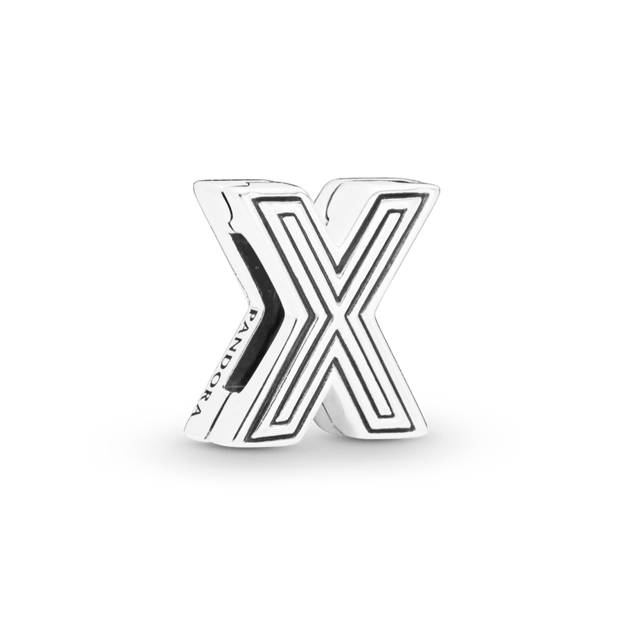 Pandora Reflexions karoliukas X raidė - Pandora Lietuva