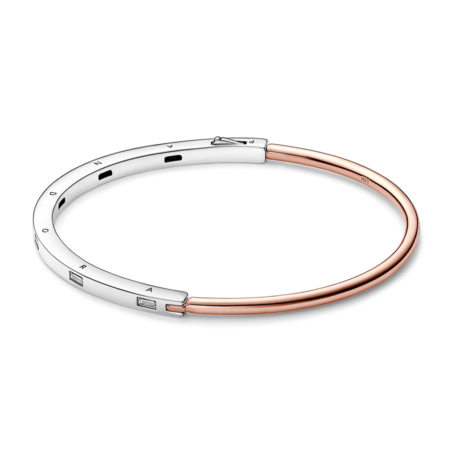 Pandora Signature Dvispalvė I-D Pavé Apyrankė - Pandora Lietuva