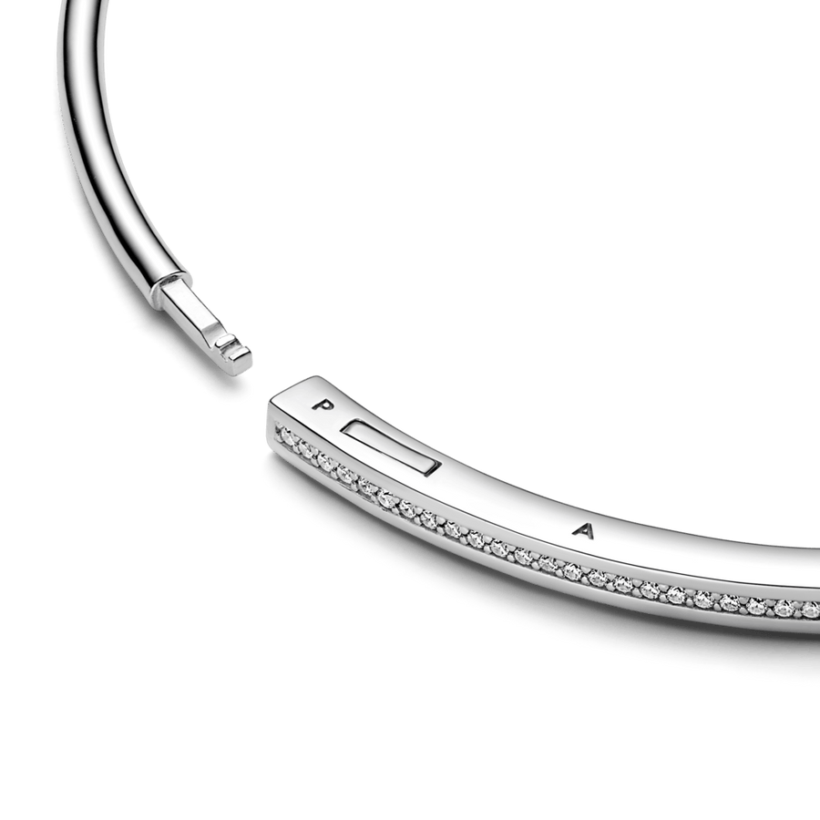 Pandora Signature I-D Pavé Bangle apyrankė - Pandora LT