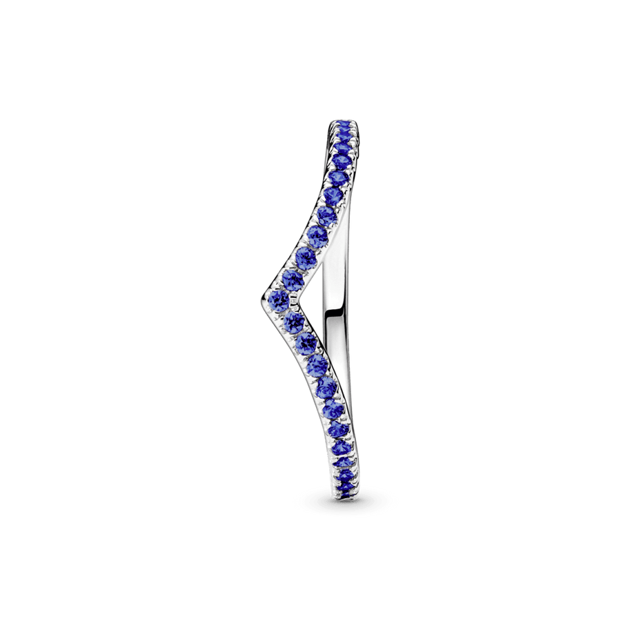 Pandora Timeless mėlynai žėrintis norų išsipildymo žiedas - Pandora LT