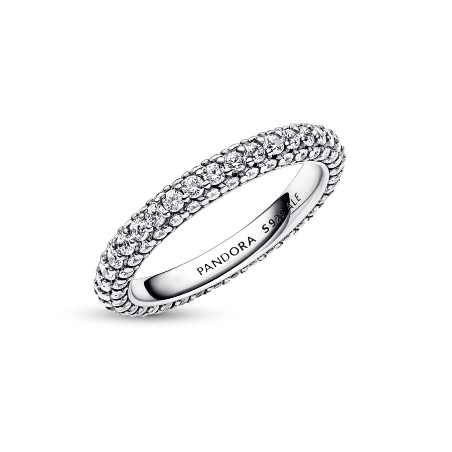 Pandora Timeless Pavé vienos eilės žiedas - Pandora Lietuva