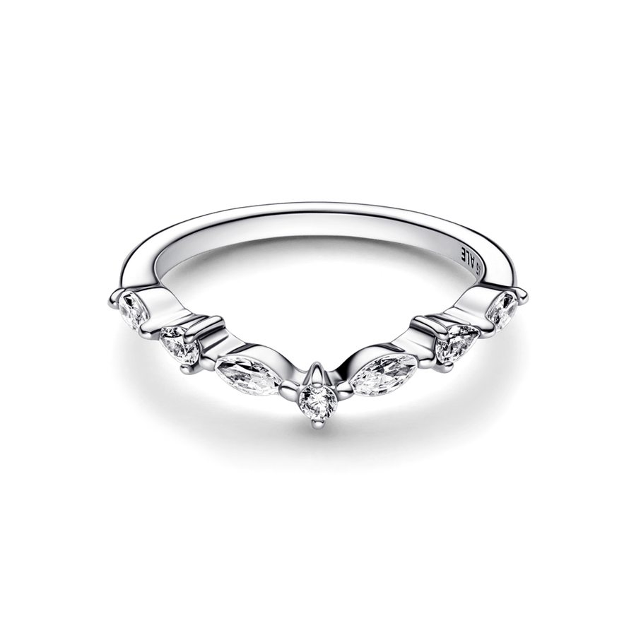 Pandora Timeless Wish Sparkling Alternating Ring žiedas - Pandora LT