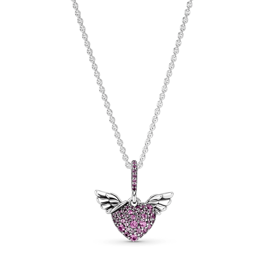 Pave širdies ir angelo sparnų vėrinys - Pandora Lietuva