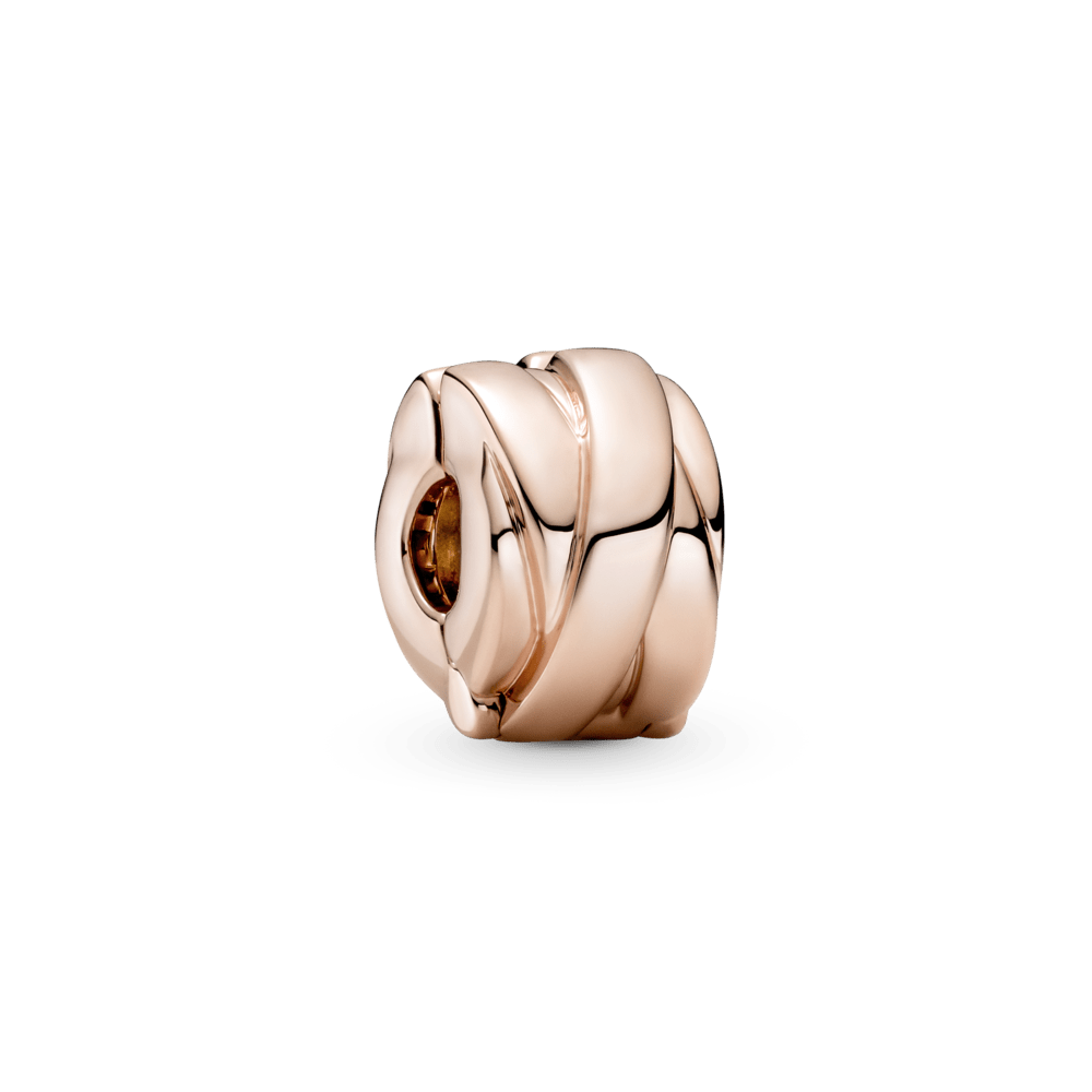 Poliruotas kaspino užspaudžiamas karoliukas - Pandora Lietuva