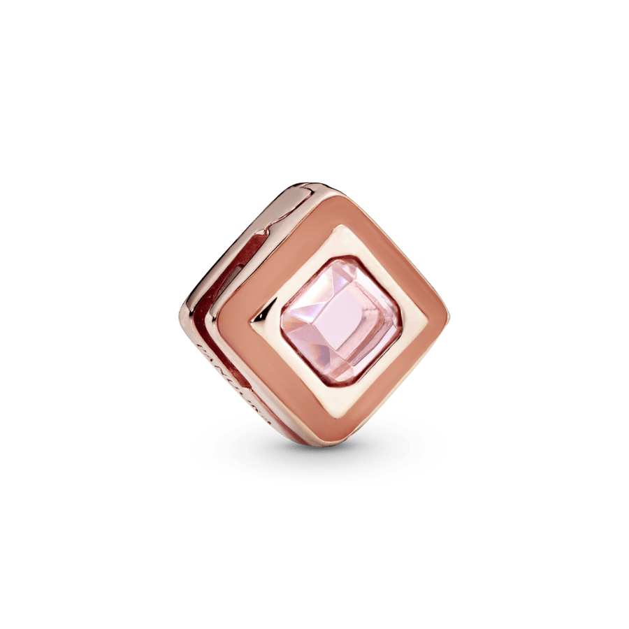 Rausvas žėrintis stačiakampis - Pandora Lietuva