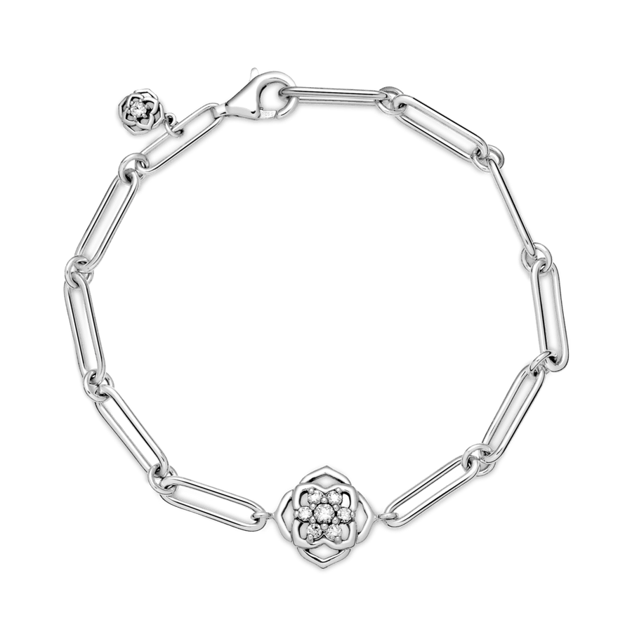 Rožės žiedo stambaus pynimo apyrankė - Pandora LT