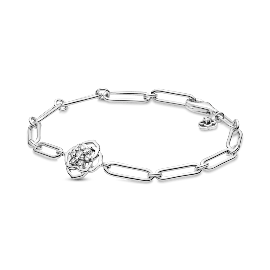 Rožės žiedo stambaus pynimo apyrankė - Pandora LT