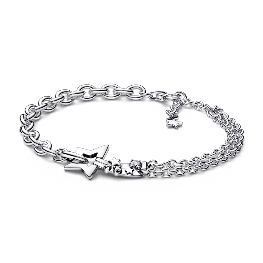 Shooting Star Double Chain Bracelet apyrankė - Pandora LT