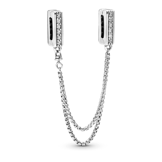 Sidabrinė apsauginė grandinėlė - Pandora LT