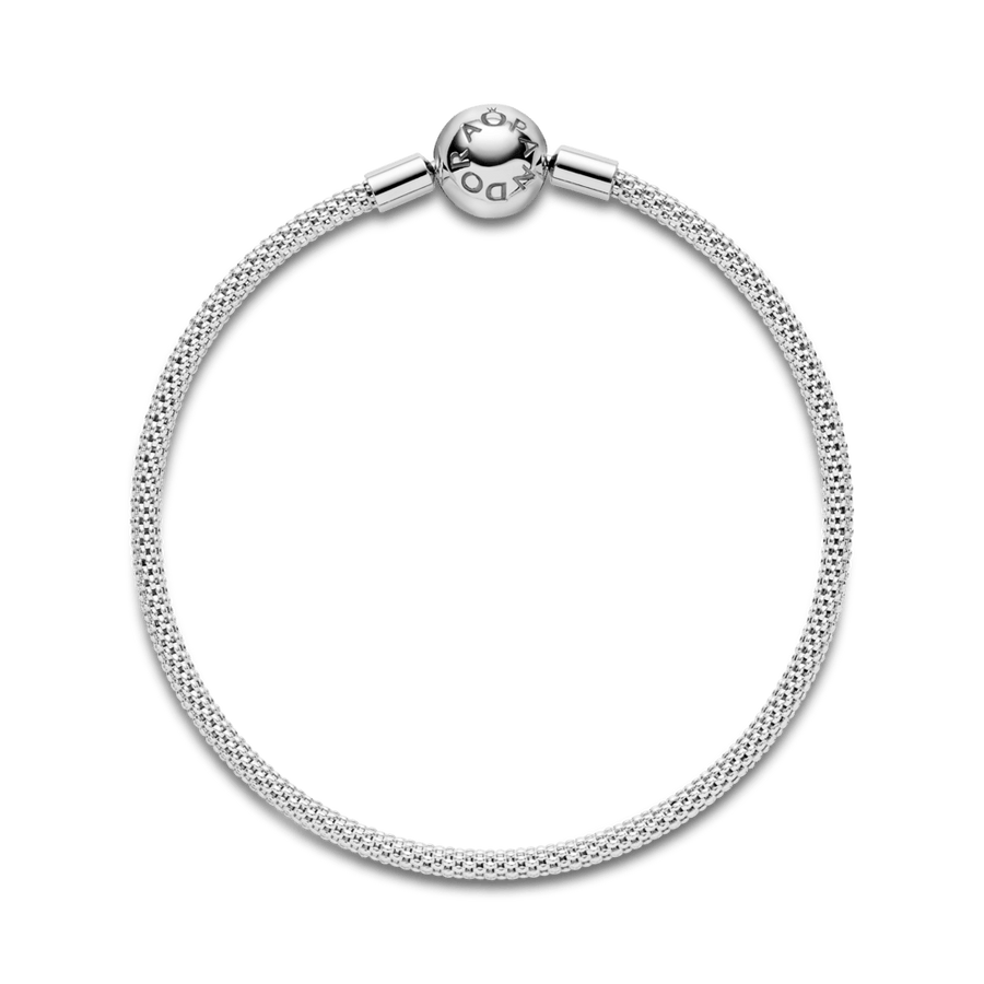 Sidabrinė pinta apyrankė „Akimirkos“ - Pandora Lietuva