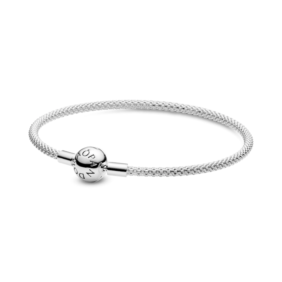 Sidabrinė pinta apyrankė „Akimirkos“ - Pandora Lietuva