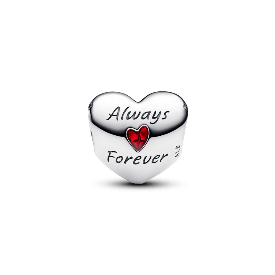 Širdies formos karoliukas „Disnėjaus peliukas Mikis ir pelytė Minė“ - Pandora Lietuva