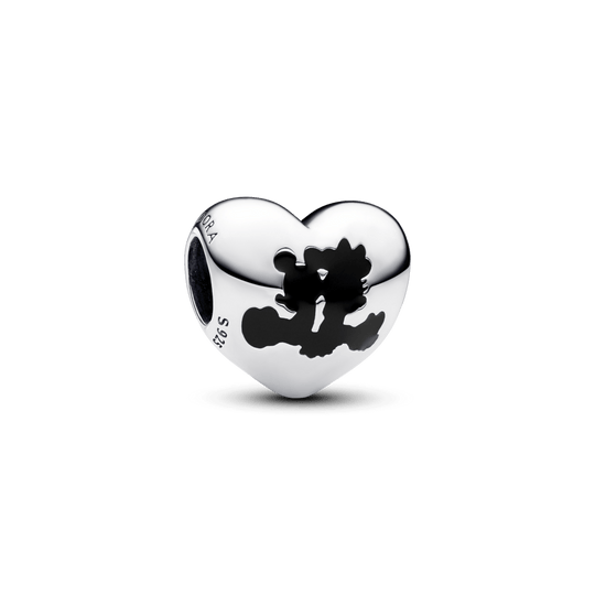 Širdies formos karoliukas „Disnėjaus peliukas Mikis ir pelytė Minė“ - Pandora Lietuva