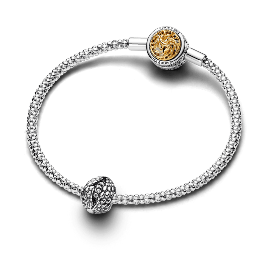 Sostų Karų Spindintis Drakono Kiaušinio Karoliukas - Pandora Lietuva