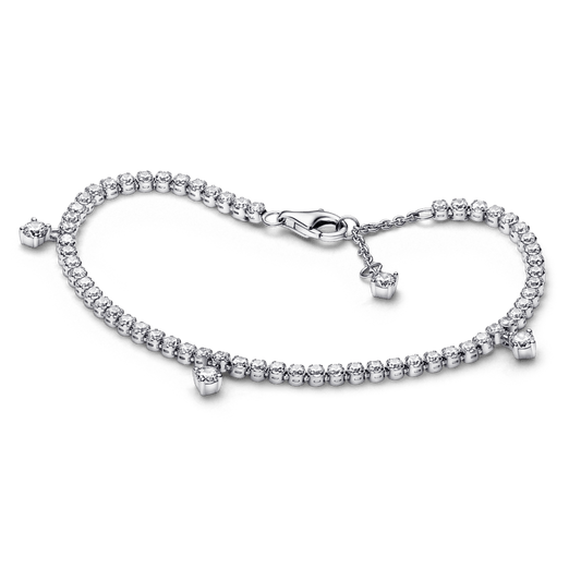 Sparkling Drops Tennis Bracelet apyrankė - Pandora Lietuva
