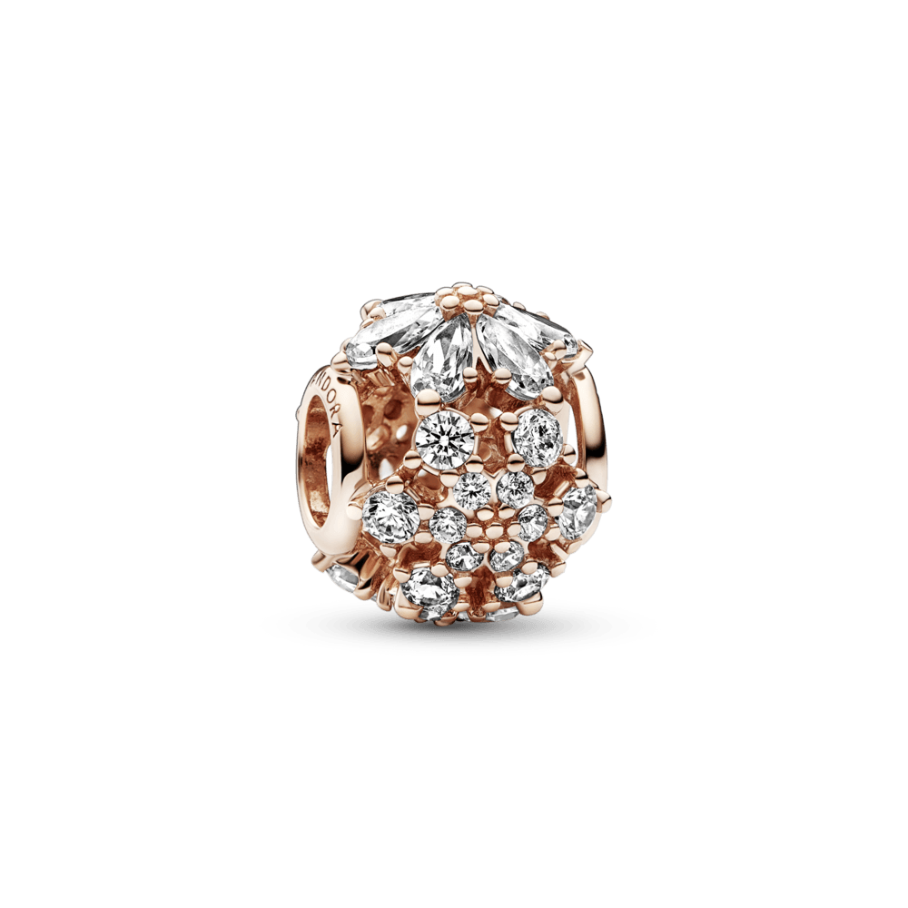 Sparkling Herbarium Cluster Round Charm - Pandora Lietuva