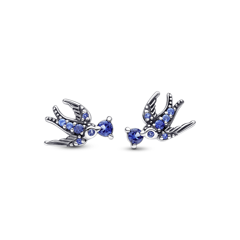 Sparkling Swallow Stud auskarai - Pandora Lietuva
