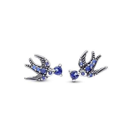 Sparkling Swallow Stud auskarai - Pandora Lietuva