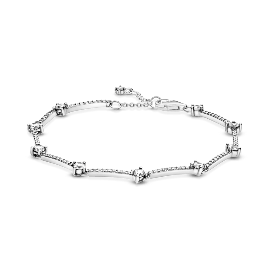 Spindinti Pavé Bars apyrankė - Pandora LT