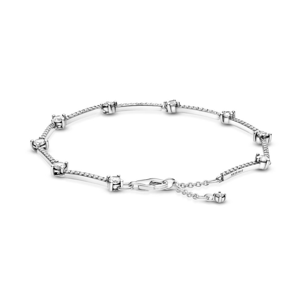 Spindinti Pavé Bars apyrankė - Pandora LT