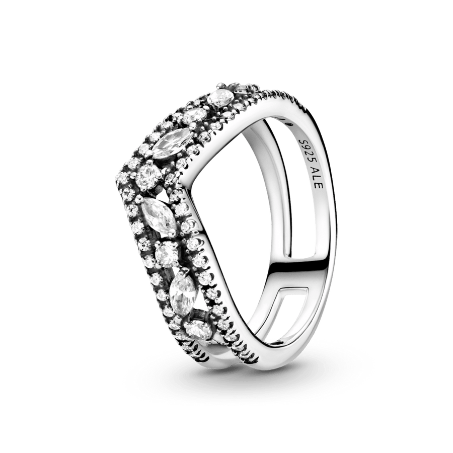 Spindintis Markizės Dvigubas Žiedas - Pandora LT