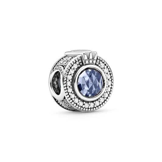 Spindintis Mėlynas Karūnos O karoliukas - Pandora LT