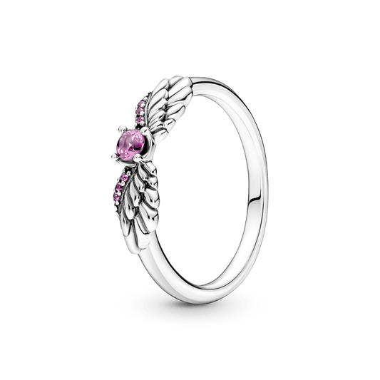 Spinduliuojantis angelo sparnų žiedas - Pandora LT