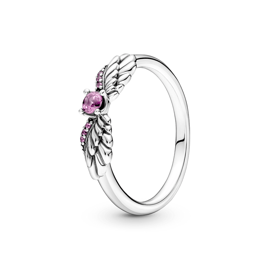 Spinduliuojantis angelo sparnų žiedas - Pandora LT