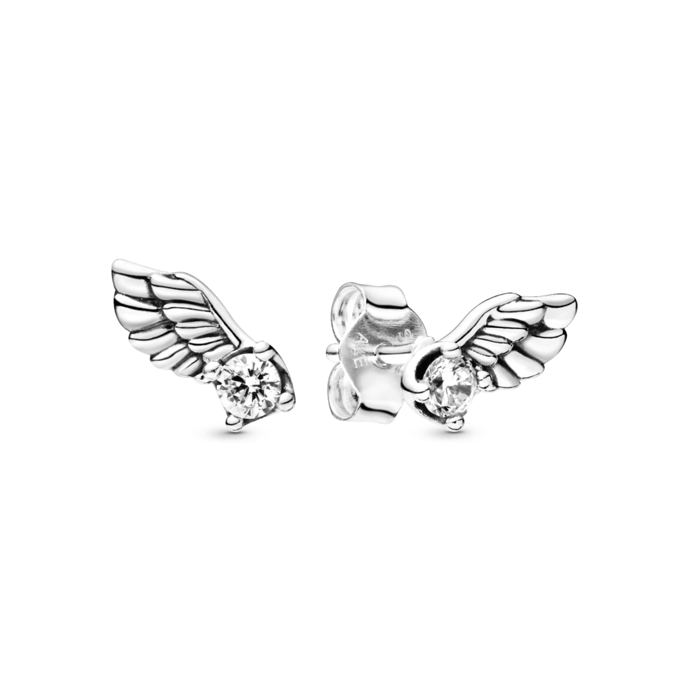 Spinduliuojantys angelo sparnų auskarai - Pandora LT
